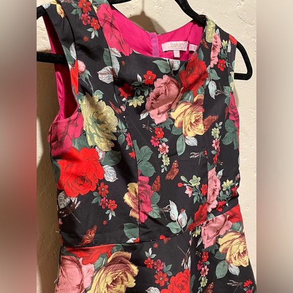 BAKER Girls Floral Formal Dress - Picture 4 of 9